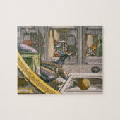 Tycho Brahe (1546-1601) van 40 jaar, onder zijn as Legpuzzel (Horizontaal)