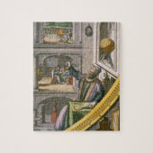 Tycho Brahe (1546-1601) van 40 jaar, onder zijn as Legpuzzel (Verticaal)