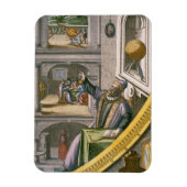 Tycho Brahe (1546-1601) van 40 jaar, onder zijn as Magneet (Verticaal)