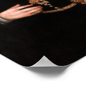 Tycho Brahe Portrait - 1596 Poster (Hoek)