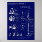 Tycho Deep Space II Concept Art poster (Voorkant)
