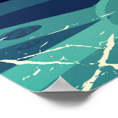 Tycho inslagkrater reisposter poster (Hoek)