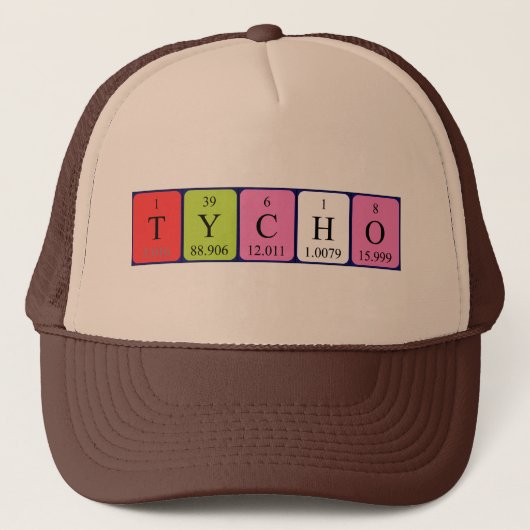Tycho periodiek table name pet (Voorkant)