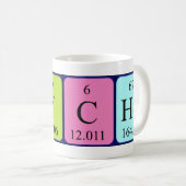 Tycho periodieke lijstnaam mok (Voorkant rechts)