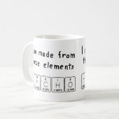 Tycho periodieke lijstnaam mok (Voorkant links)