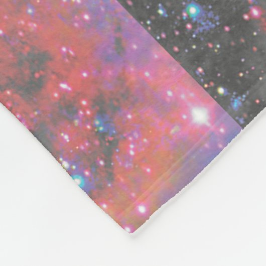 Tycho Space in Cat Fleece Blanket Deken (Hoek)