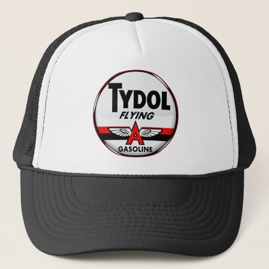 Tydol Flying Gasoline sign Crystal version Trucker Pet (Voorkant)