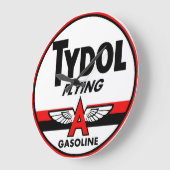 Tydol Flying Gasoline  teken Grote Klok (Hoek)
