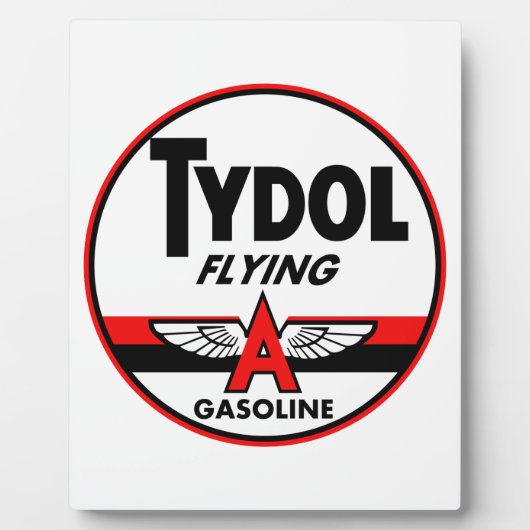 Tydol Flying Gasoline vintage bord Fotoplaat (Voorkant)