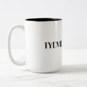 Tydvil Hotel - Large Coffee Mok - Logo #1 (Links)