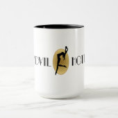 Tydvil Hotel Large Coffee Mok Logo #2 (Midden)