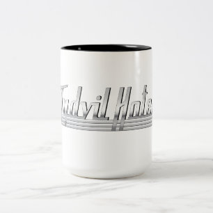 Tydvil Hotel Large Coffee Mok Logo #3