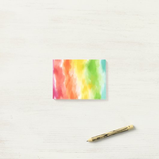 Tye Die Post-it® Notes (Op bureau)