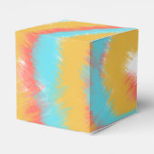 Tye Die Teen Birthday Summer Swirl Snoep Bedankdoosjes (Achterkant)