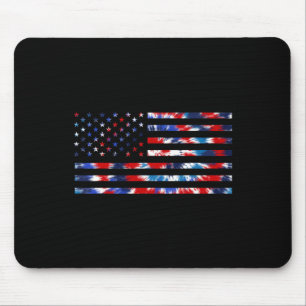 Tye Die Usa Vlag Jongens Amerikaanse Vlag 4de Juli Muismat