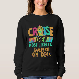 Tye Die Vakantie Cruise Bemanning Meest Waarschijn Trui