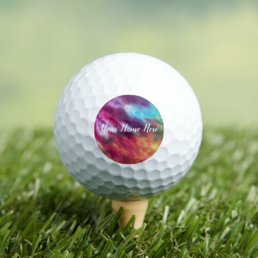 Tye Dye # 10 Golfballen (Insitu Shirt)