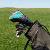 Tye Dye #1 Golfheadcover (Insitu)