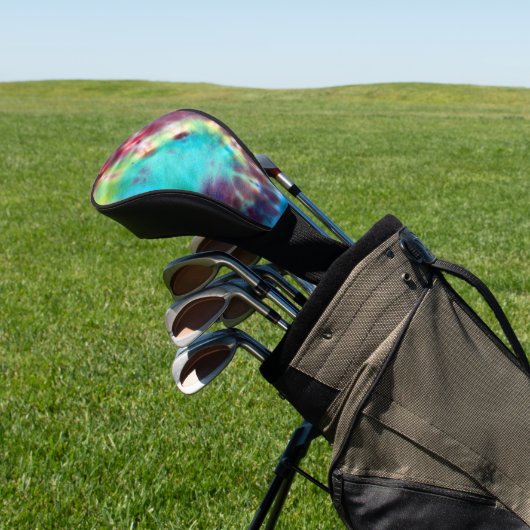 Tye Dye #1 Golfheadcover (Insitu)