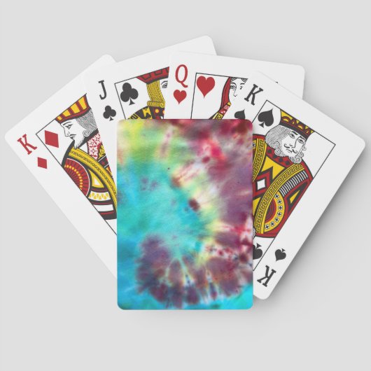 Tye Dye #1 Pokerkaarten (Achterkant)