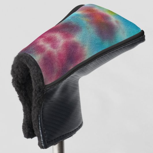 Tye Dye#2 Golfheadcover (3/4 voorkant)
