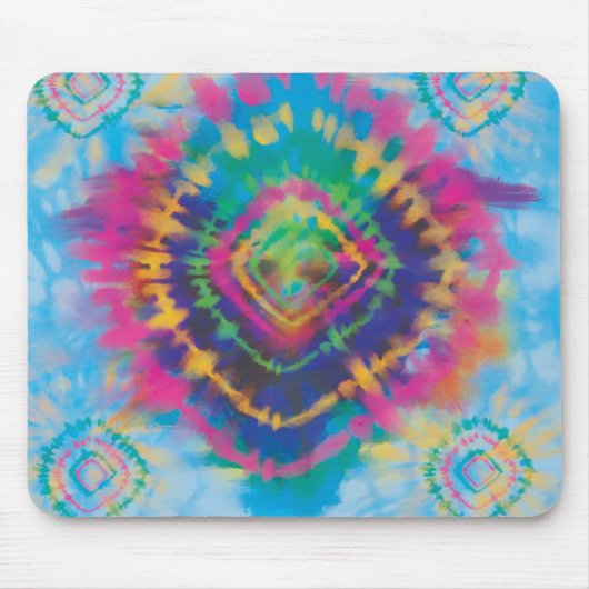 Tye-Dye-2 Mousepad Muismat (Voorkant)