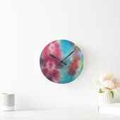 Tye Dye #2 Ronde Klok (Huis)