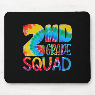 Tye-Dye 2e klas groep leraar leerling eerste dag  Muismat