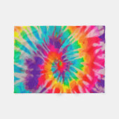 Tye-Dye-3 Fleece Blanket Deken (Voorkant (Horizontaal))