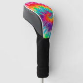 Tye-Dye-3 Golf Head Hoesje Golfheadcover (Schuin)