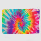 Tye-Dye-3 Golf Towel Golfhanddoek (Horizontaal)