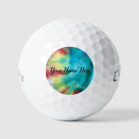 Tye Dye #3 Golfballen (Voorkant)