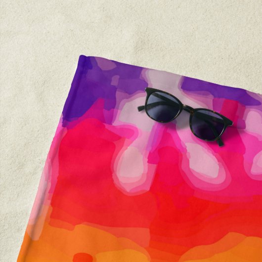 Tye-Dye-3 strandlaken (In situ)