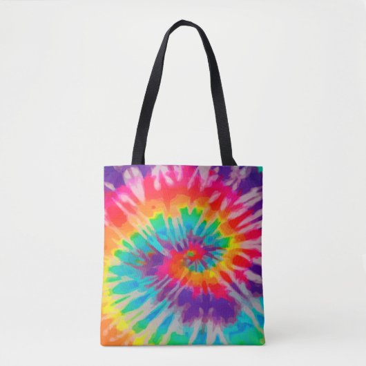 Tye-Dye-3-Tas Tote Bag (Voorkant)