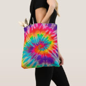 Tye-Dye-3-Tas Tote Bag (Dichtbij)