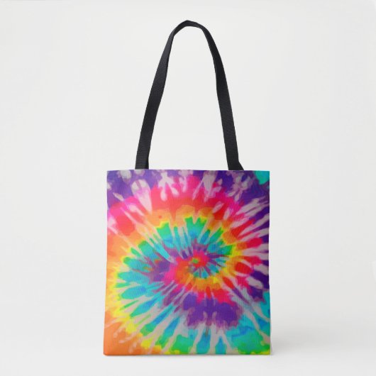 Tye-Dye-3-Tas Tote Bag (Voorkant)