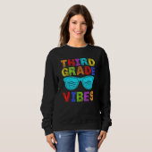 Tye-Dye 3e klas sfeer leraar eerste dag terug naar Trui (Voorkant volledig)