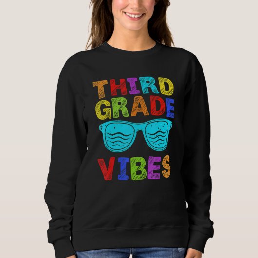 Tye-Dye 3e klas sfeer leraar eerste dag terug naar Trui (Voorkant)