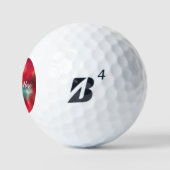 Tye Dye #4 Golf Balls Golfballen (Logo)