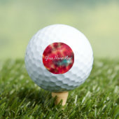 Tye Dye #4 Golf Balls Golfballen (Insitu Shirt)