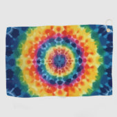 Tye-Dye-4 Golf Towel Golfhanddoek (Horizontaal)