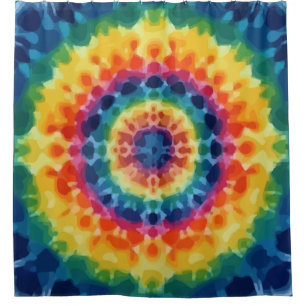 Tye-Dye-4 iPhone / iPad hoesje Douchegordijn