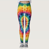 Tye-Dye-4-Leggings Leggings (Voorkant)