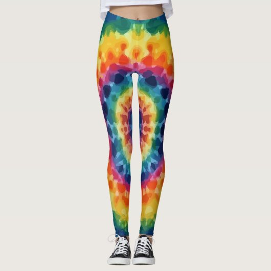 Tye-Dye-4-Leggings Leggings (Voorkant)
