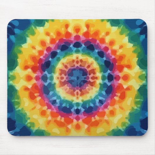 Tye-Dye-4 Mousepad Muismat (Voorkant)
