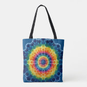 Tye-Dye-4-Tas Tote Bag (Achterkant)