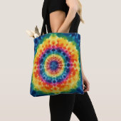Tye-Dye-4-Tas Tote Bag (Dichtbij)