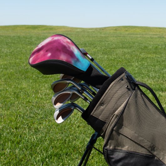 Tye Dye #9 Golfheadcover (Insitu)