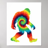 Tye-Dye Bigfoot Poster (Voorkant)