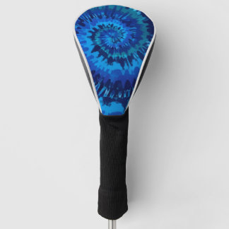 Tye-Dye-Blue Golf Head Hoesje Golfheadcover
